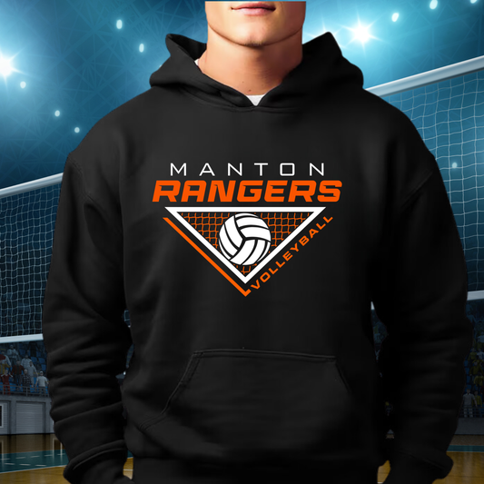Manton Rangers Volleyball ADULT Hoodie