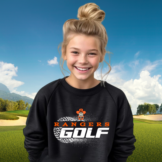 Manton Rangers Golf YOUTH Crewneck Sweatshirt