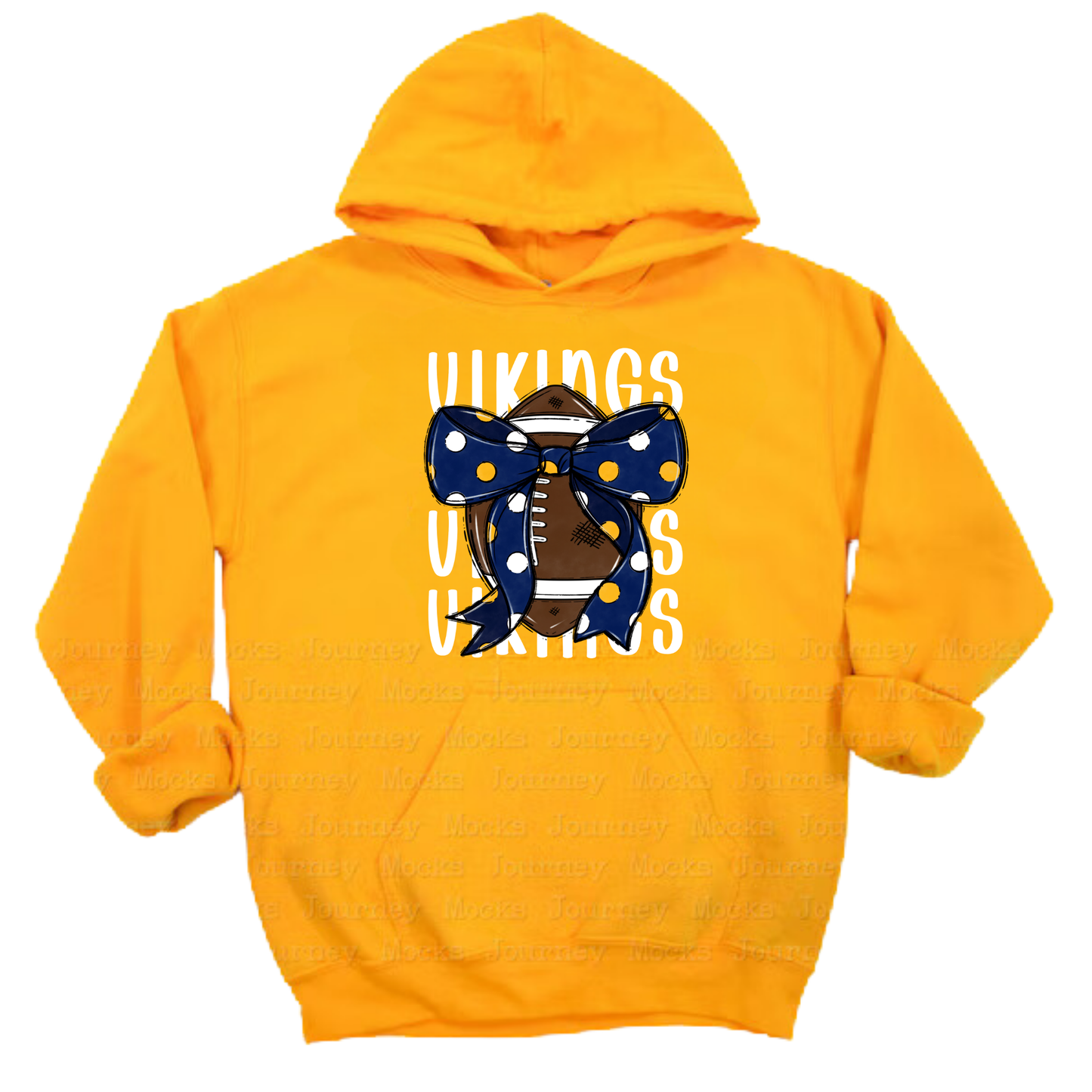 Cadillac Vikings Football Unisex YOUTH Hoodie