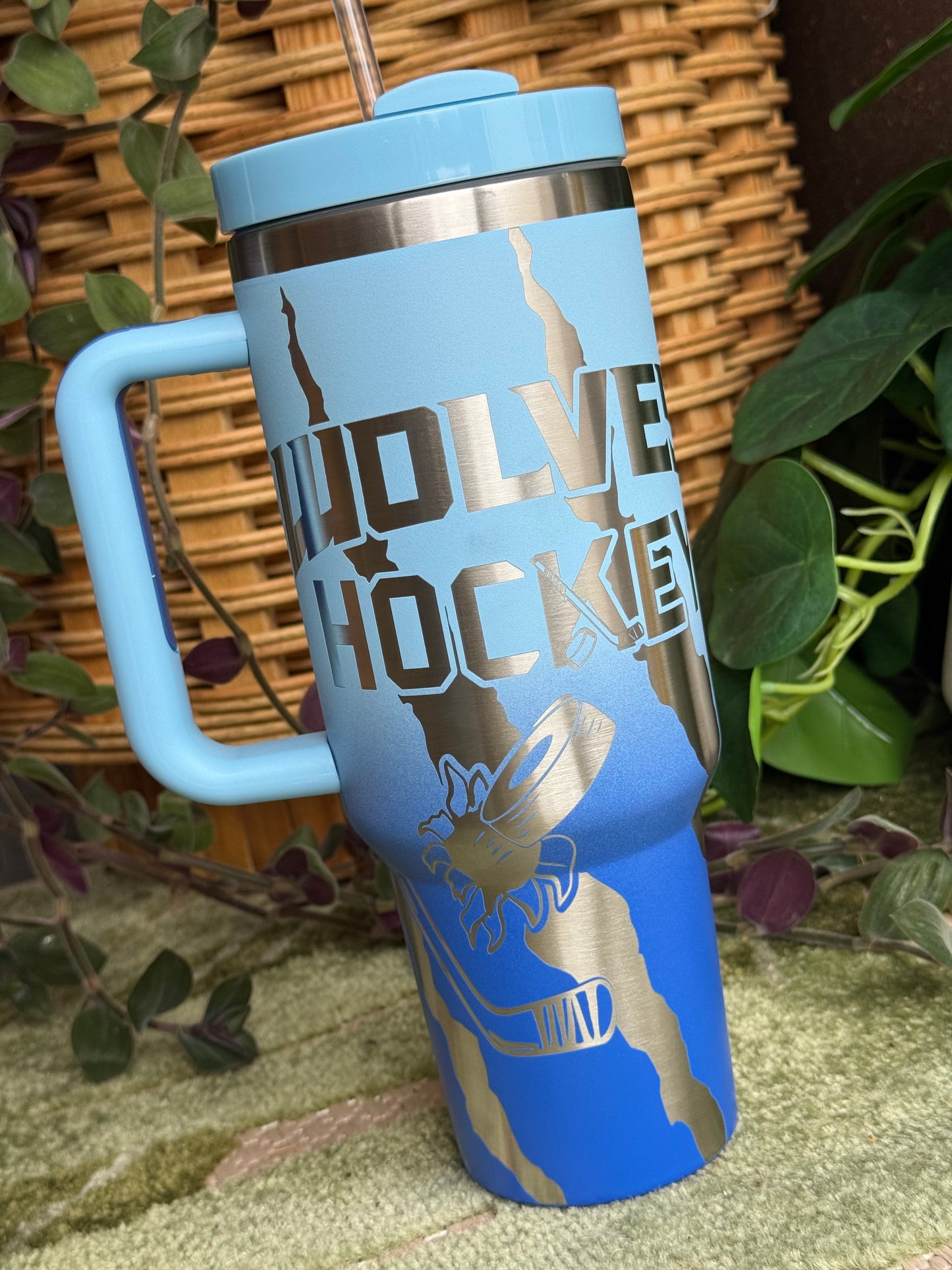 Canton Wolves Ombre Tumbler