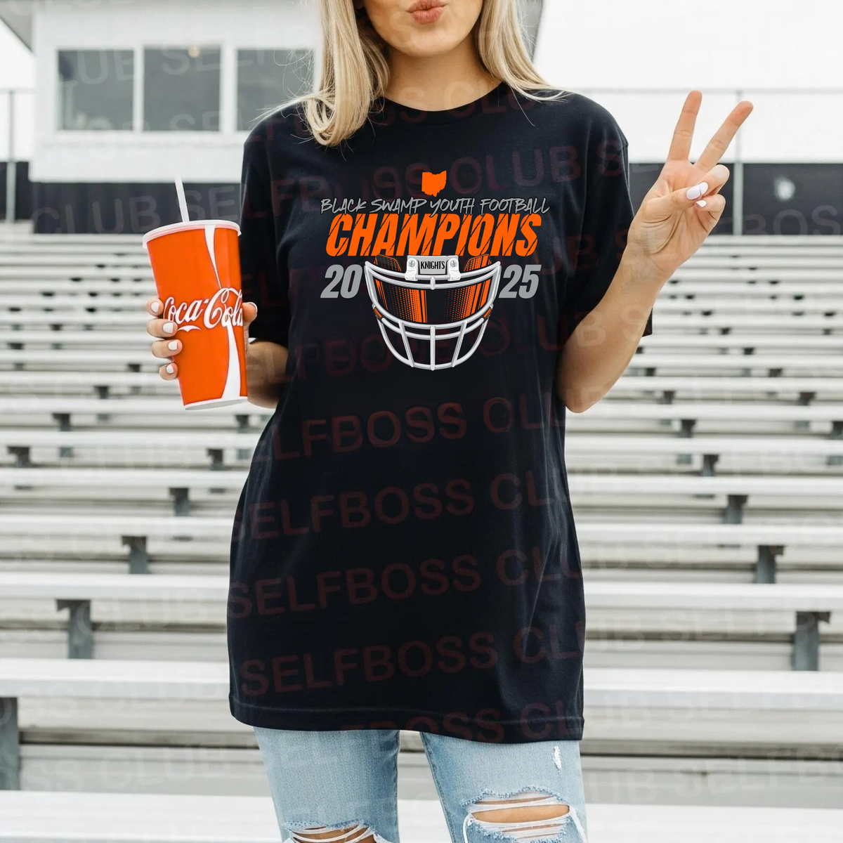 2025 CHAMPIONS Knights Junior Football ADULT Unisex T-Shirt