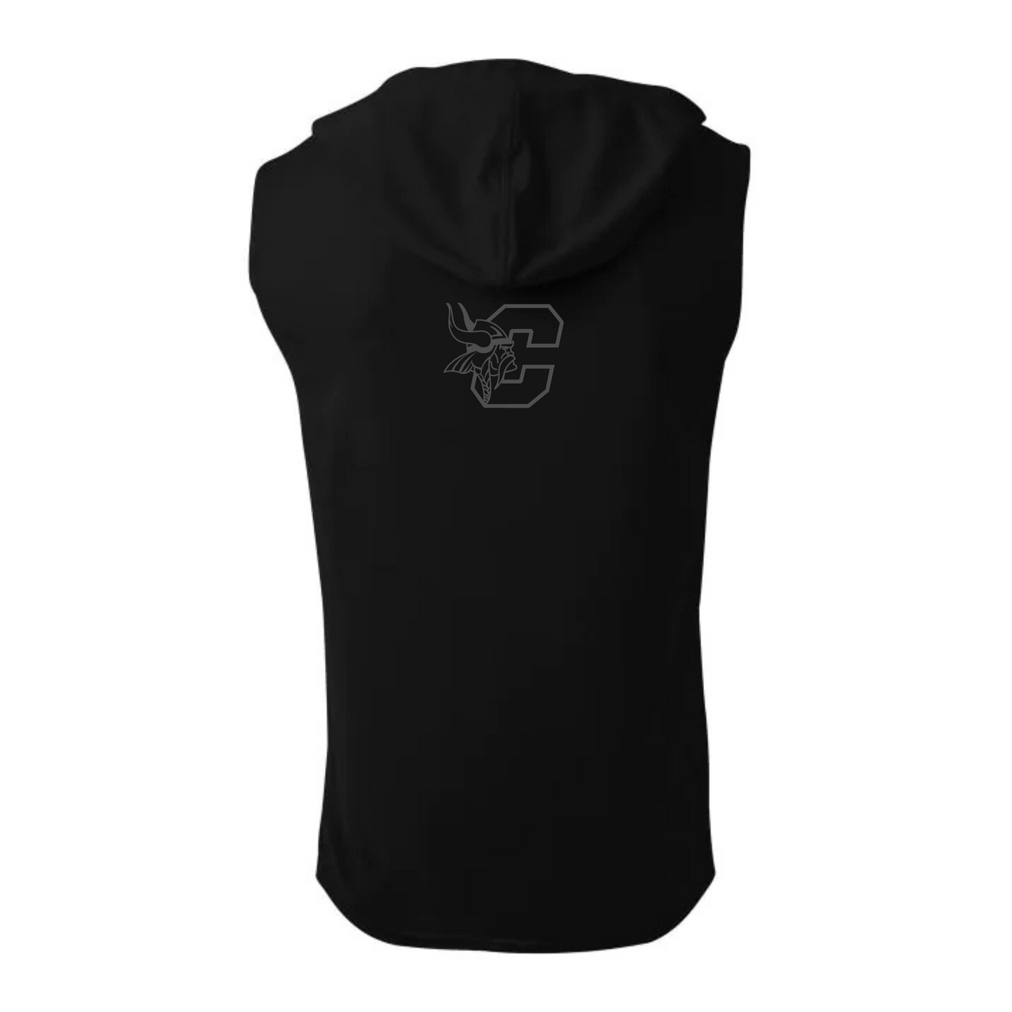 BLACKOUT EDITION Cadillac Football DRI-FIT Cooling Performance Hooded Sleeveless T-Shirt