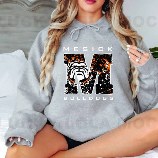 Mesick Bulldogs ADULT Hoodie
