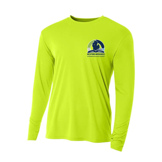 Wexford Missaukee ISD Men's DRI-FIT Cooling Performance Long-Sleeve T-Shirt - LIME