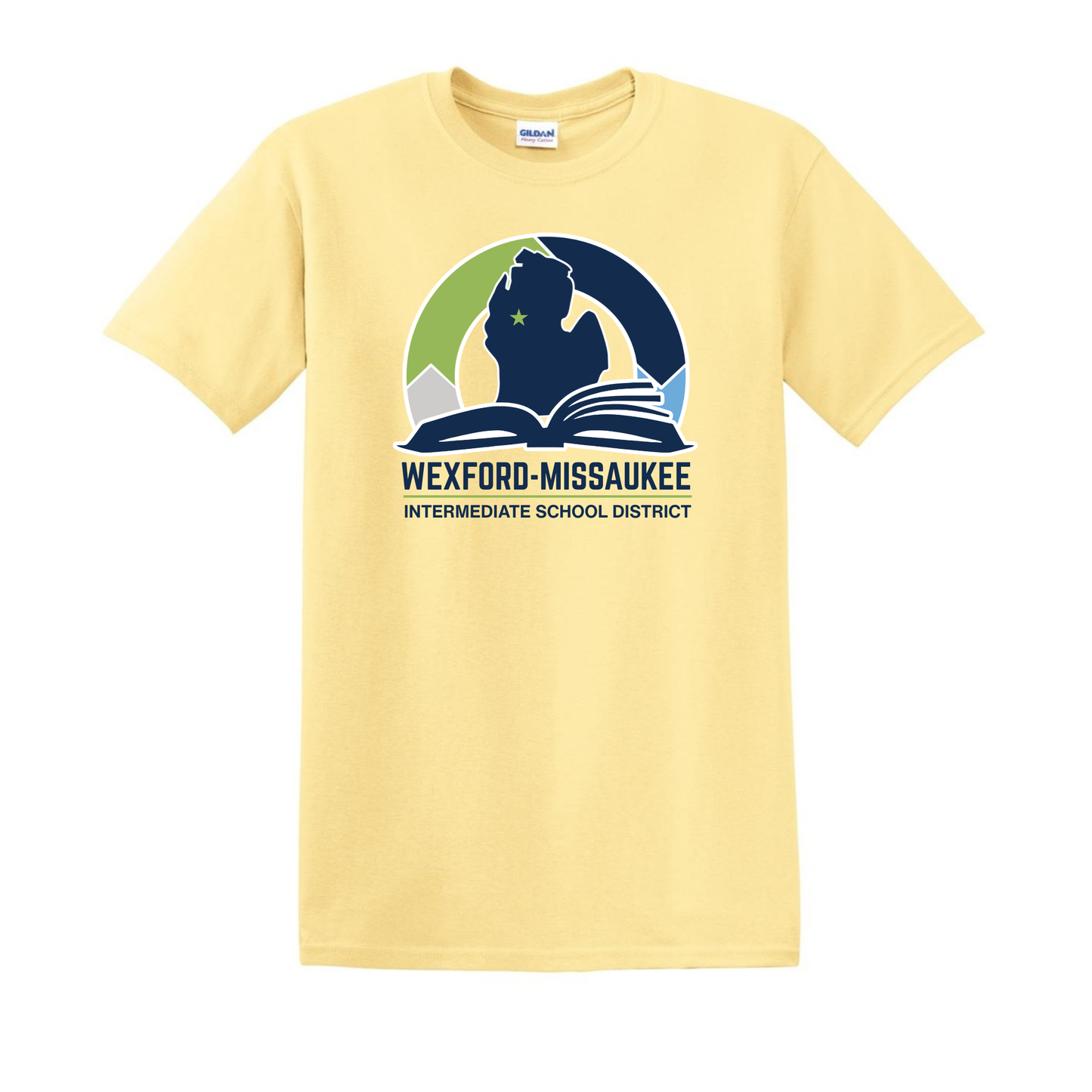 Wexford Missaukee ISD Adult UNISEX T-Shirt - YELLOW HAZE
