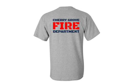 Cherry Grove Fire Department UNISEX T-Shirt - SPORT GREY