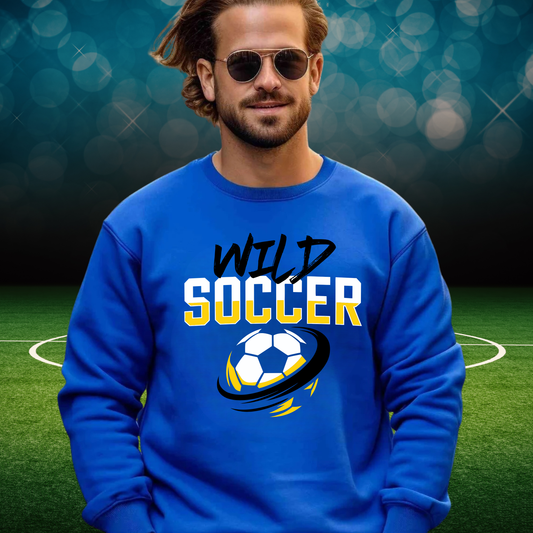 Wild Soccer UNISEX Crewneck Sweatshirt