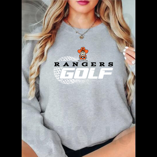 Manton Rangers Golf ADULT Unisex Crewneck Sweatshirt