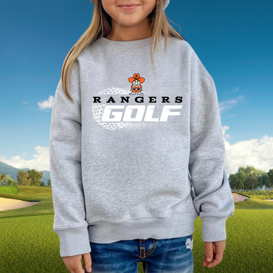 Manton Rangers Golf YOUTH Crewneck Sweatshirt