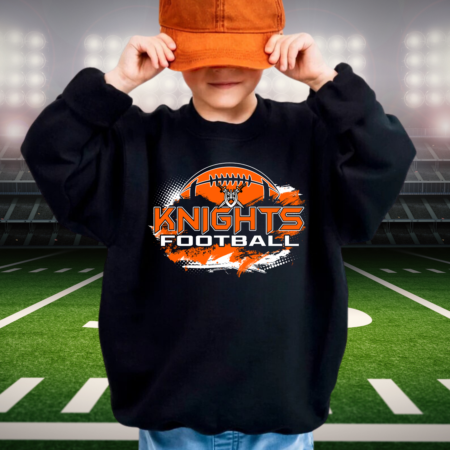 Knights Junior Football YOUTH Crewneck Sweatshirt
