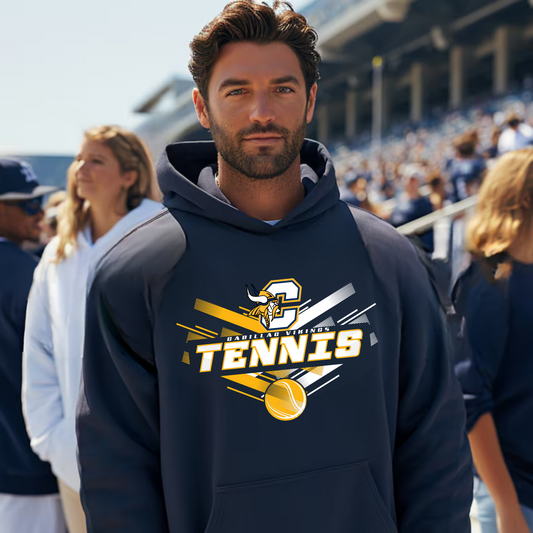 Cadillac Vikings Tennis ADULT Hoodie