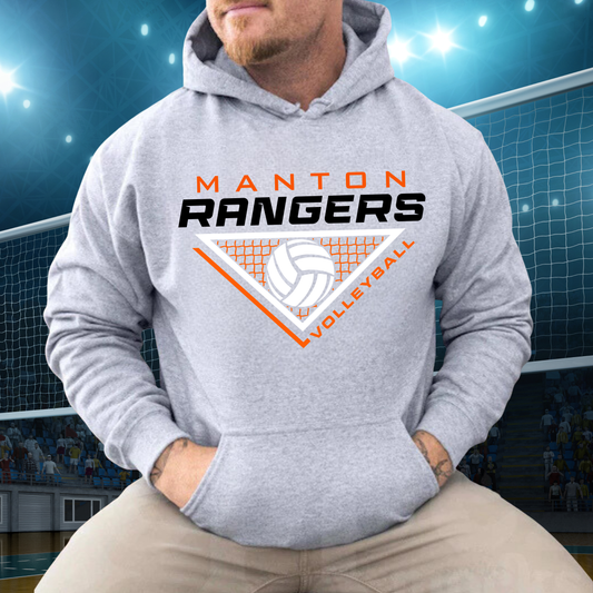 Manton Rangers Volleyball ADULT Hoodie