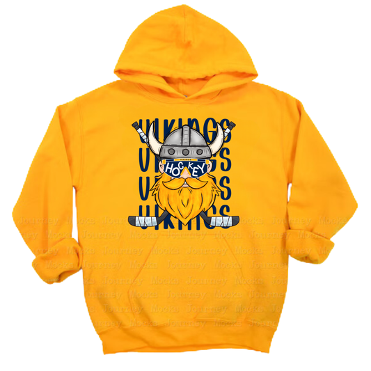 Cadillac Vikings Hockey Unisex YOUTH Hoodie