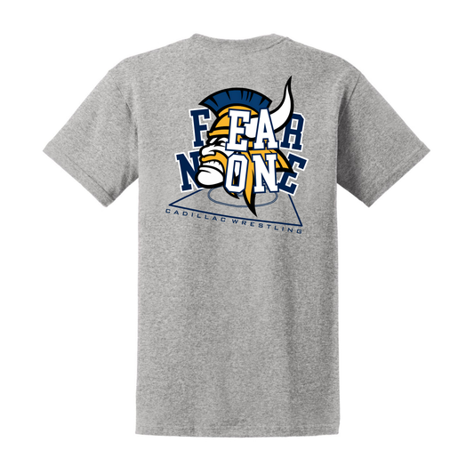 FEAR NONE Cadillac Vikings Wrestling UNISEX T-Shirt