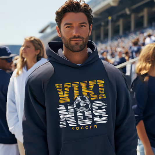 Cadillac Vikings Soccer ADULT Hoodie
