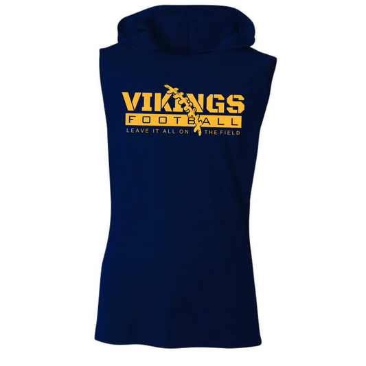 Cadillac Football DRI-FIT Cooling Performance Hooded Sleeveless T-Shirt