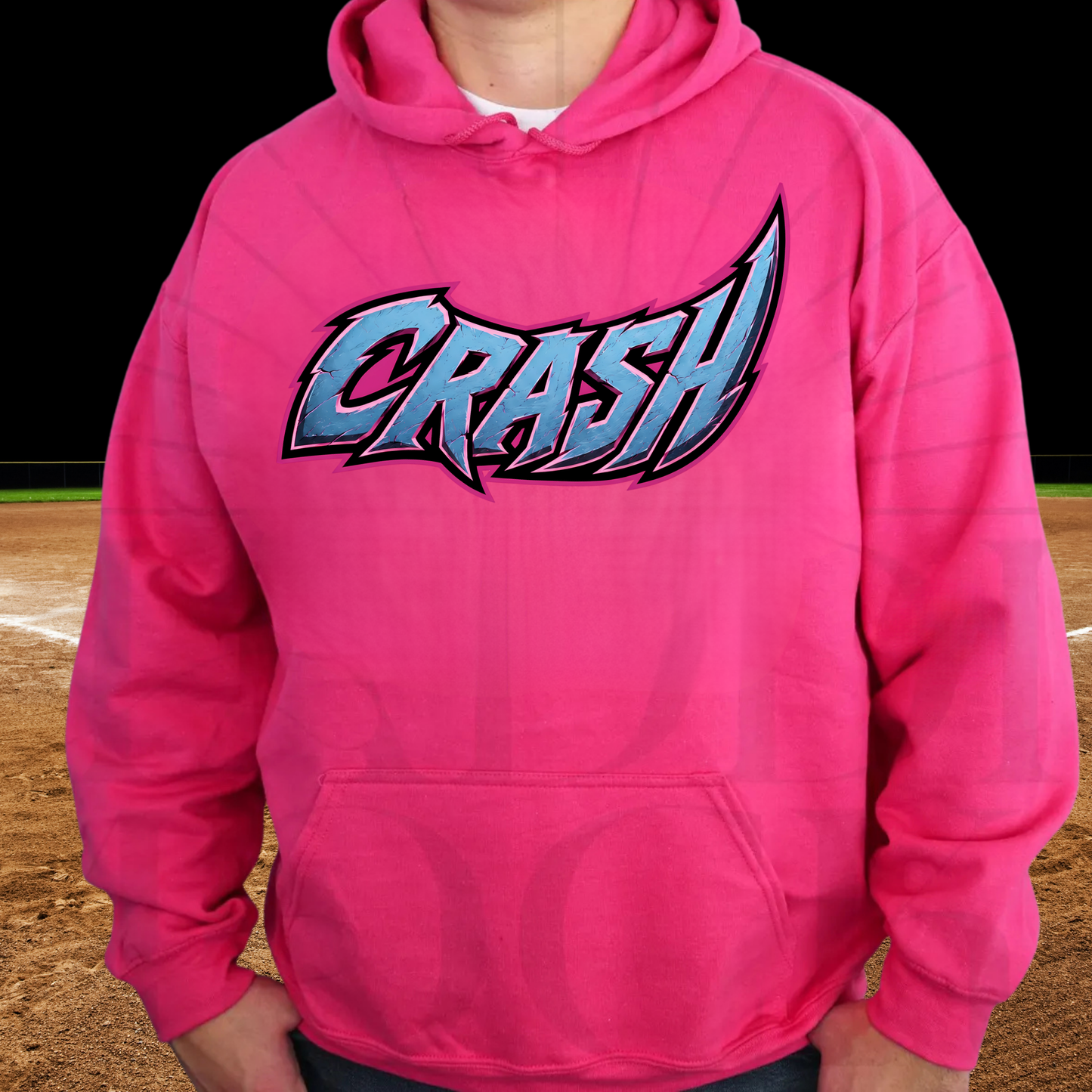 Crash Softball UNISEX Hoodie