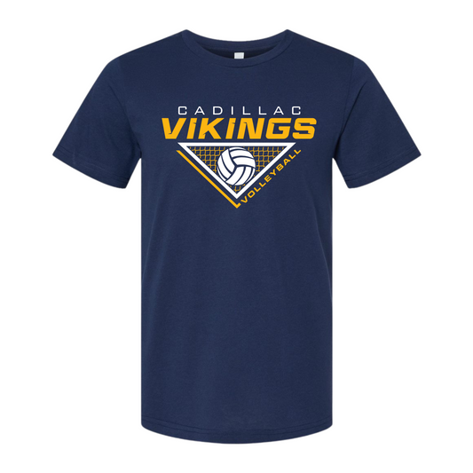 Cadillac Vikings Volleyball ADULT Unisex T-Shirt