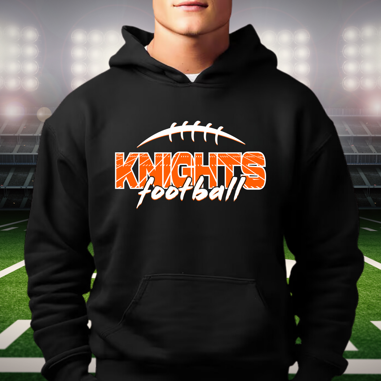 Knights Junior Football ADULT Unisex Hoodie
