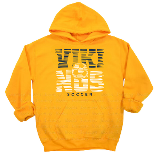 Cadillac Vikings Soccer Unisex YOUTH Hoodie
