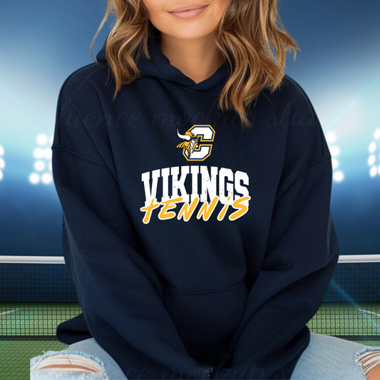 Cadillac Vikings Tennis ADULT Hoodie