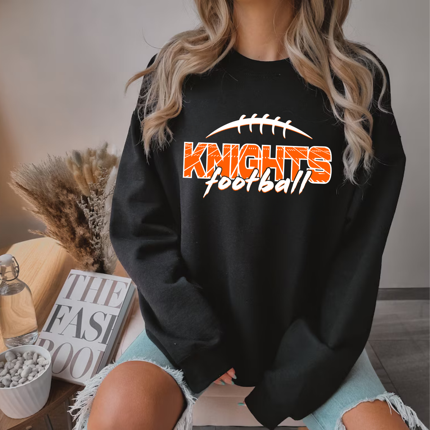 Knights Junior Football ADULT Unisex Crewneck Sweatshirt