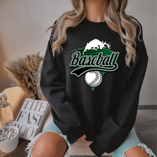 Pine River Bucks Baseball ADULT Crewneck Sweatshirt