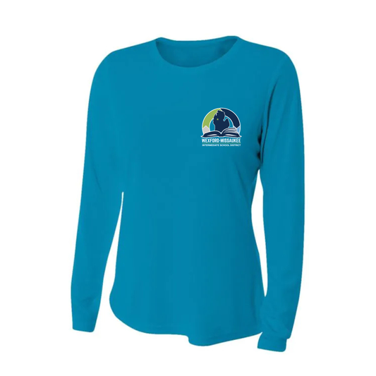 Wexford Missaukee ISD Women's DRI-FIT Cooling Performance Long-Sleeve T-Shirt - ELECTRIC BLUE