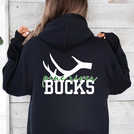 Pine River Bucks Antler Adult Hoodie