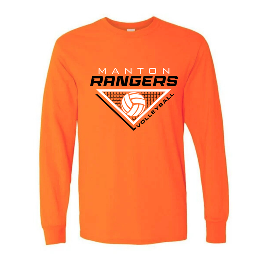 Manton Rangers Volleyball UNISEX Long-Sleeve T-Shirt