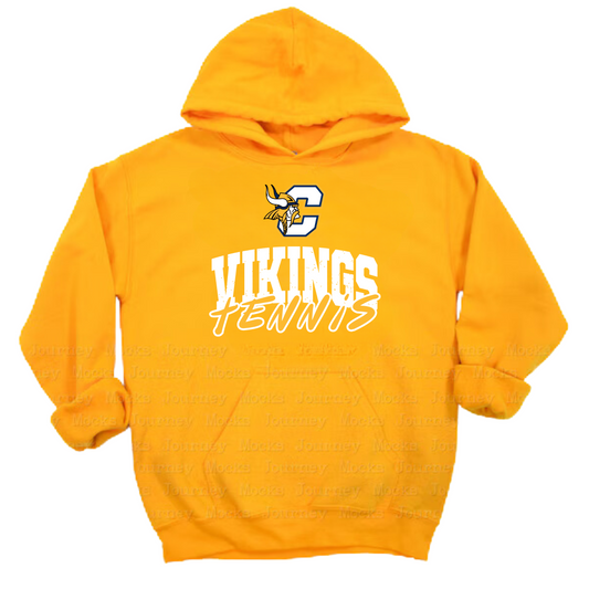 Cadillac Vikings Tennis ADULT Hoodie