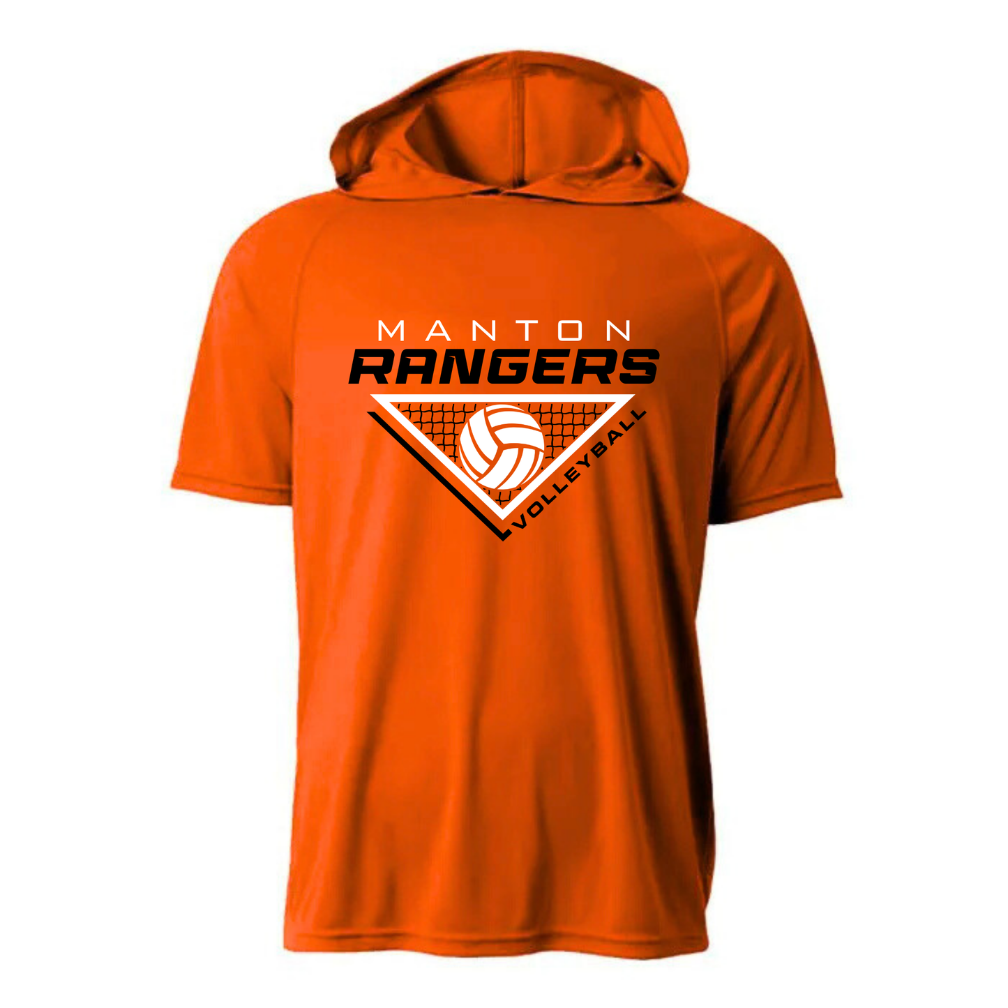 Manton Rangers Volleyball DRI-FIT Cooling Performance Hooded T-Shirt