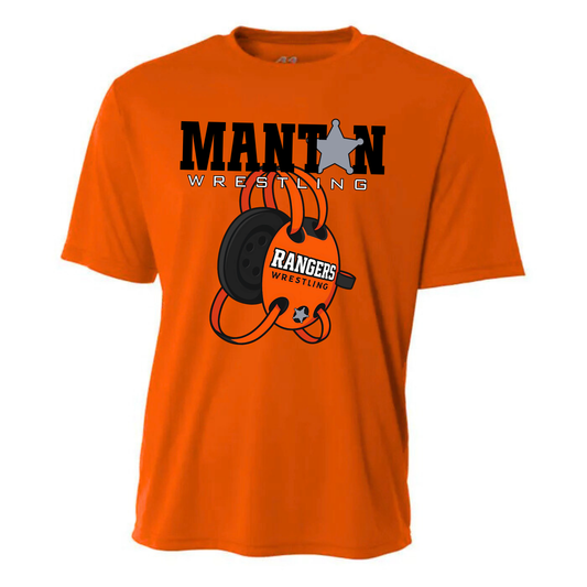Manton Rangers Wrestling DRI-FIT Cooling Performance T-Shirt
