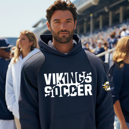 Cadillac Vikings Soccer ADULT Hoodie