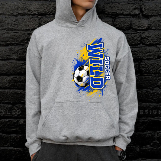 WILD Soccer UNISEX Hoodie