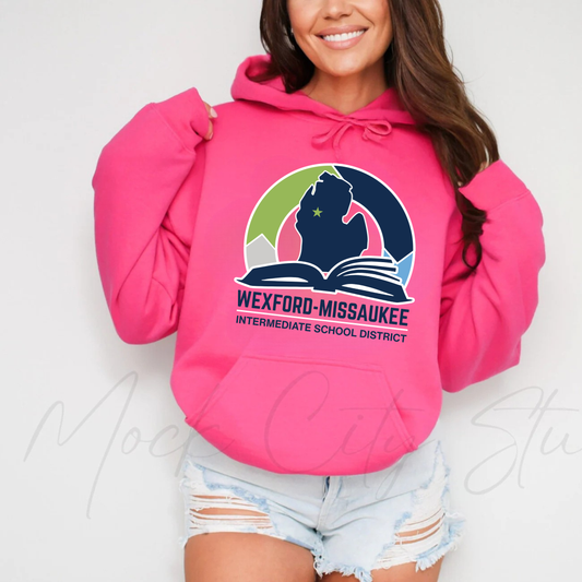 Wexford Missaukee ISD ADULT Hoodie - HELCONIA