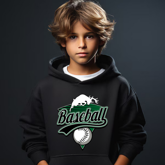Pine River Bucks Baseball Unisex YOUTH Hoodie