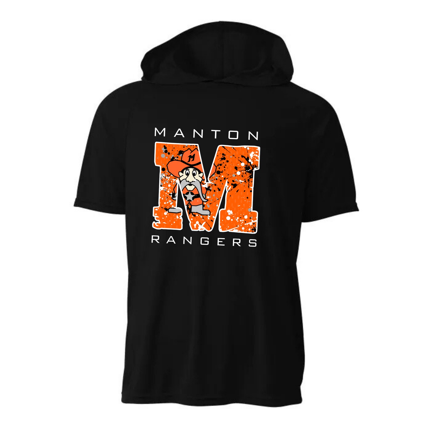 Manton Rangers DRI-FIT Cooling Performance Hooded T-Shirt