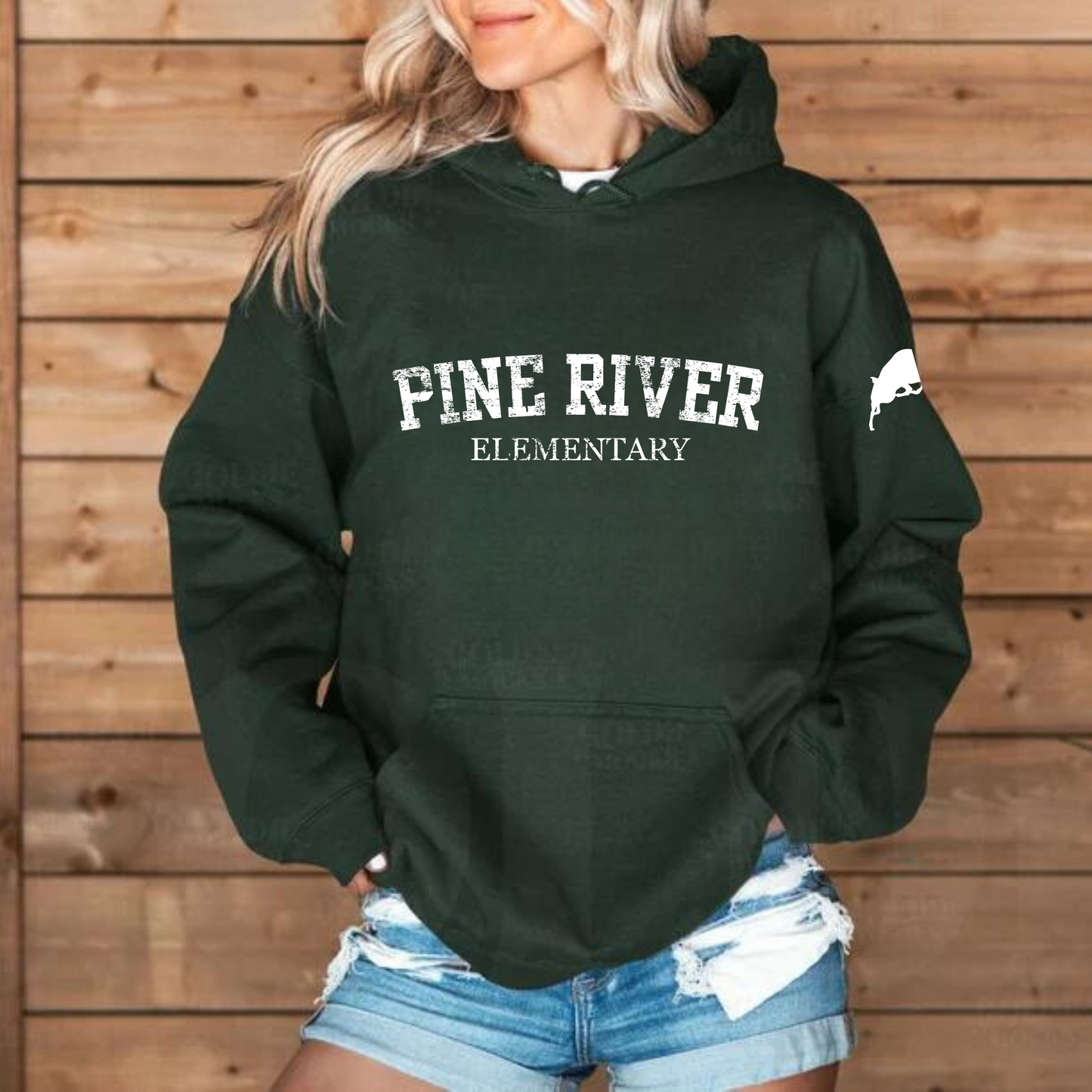 Pine River Elementary ADULT Hoodie