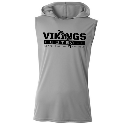 Cadillac Football DRI-FIT Cooling Performance Hooded Sleeveless T-Shirt