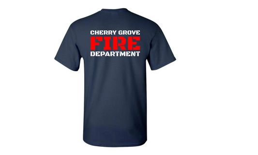 Cherry Grove Fire Department UNISEX T-Shirt - NAVY