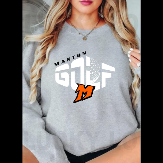 Manton Rangers Golf ADULT Unisex Crewneck Sweatshirt