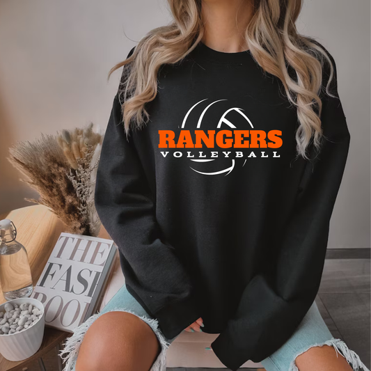 Manton Rangers Volleyball ADULT Unisex Crewneck Sweatshirt