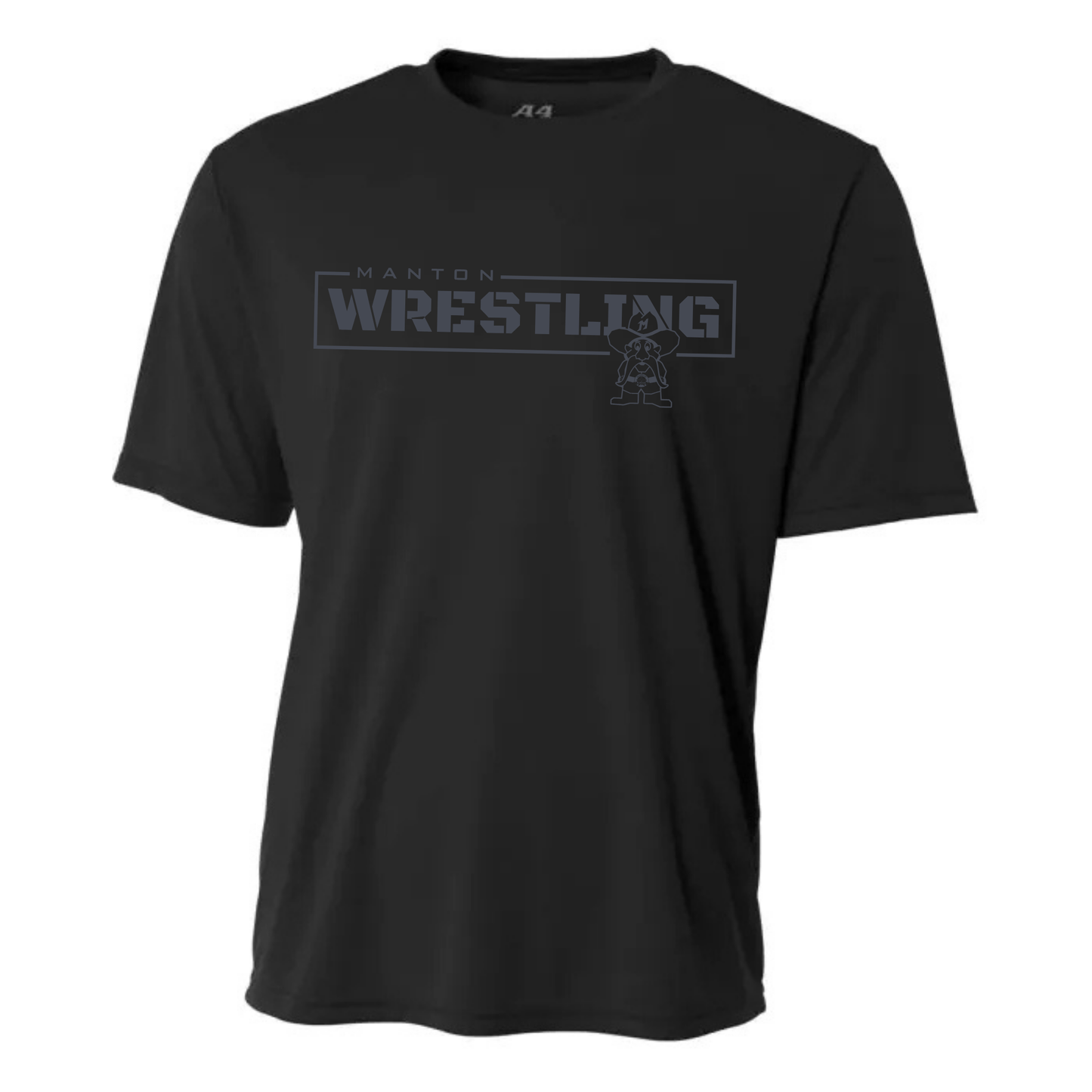 BLACKOUT Manton Rangers Wrestling DRI-FIT Cooling Performance T-Shirt