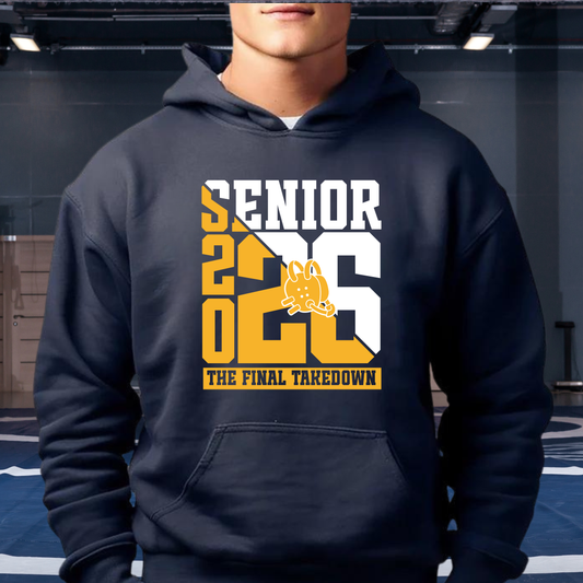 SENIOR 2026 Cadillac Vikings Wrestling ADULT Hoodie
