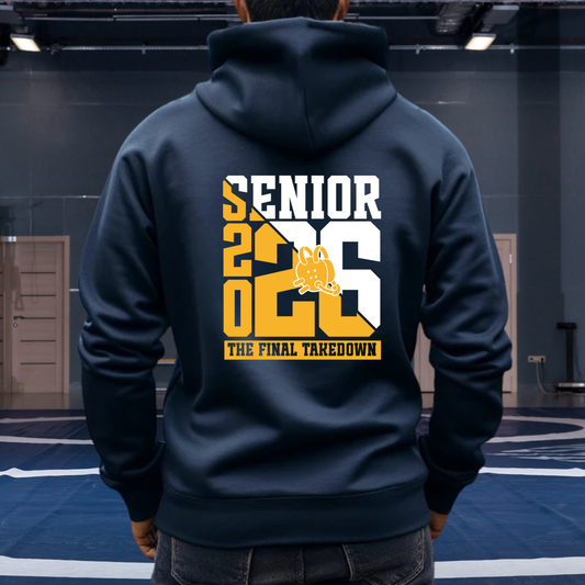 SENIOR 2026 Cadillac Vikings Wrestling ADULT Hoodie