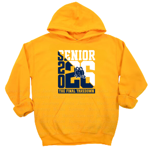 SENIOR 2026 Cadillac Vikings Wrestling ADULT Hoodie