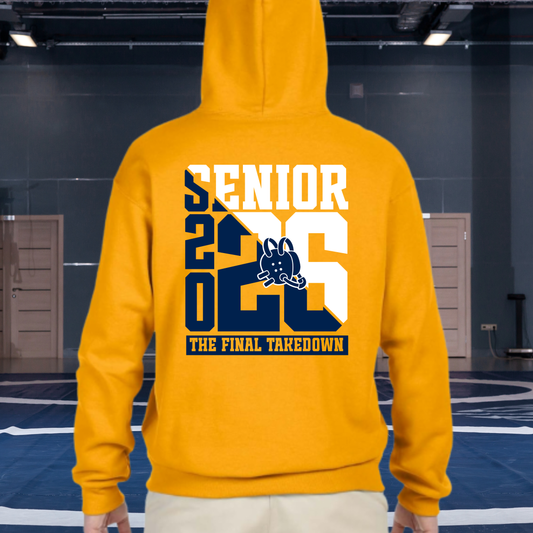SENIOR 2026 Cadillac Vikings Wrestling ADULT Hoodie