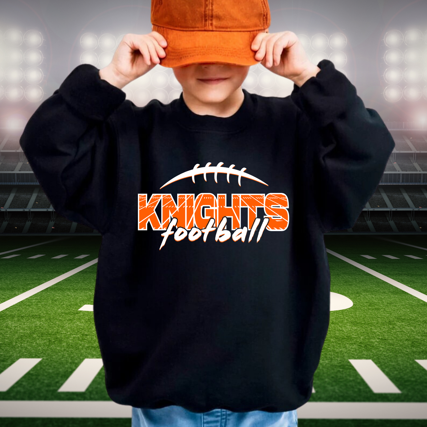 Knights Junior Football YOUTH Crewneck Sweatshirt