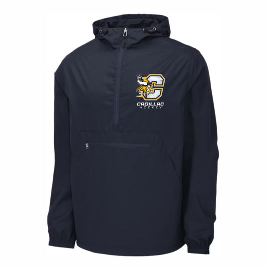 Cadillac Vikings Hockey Light-weight Windbreaker Rain Gear